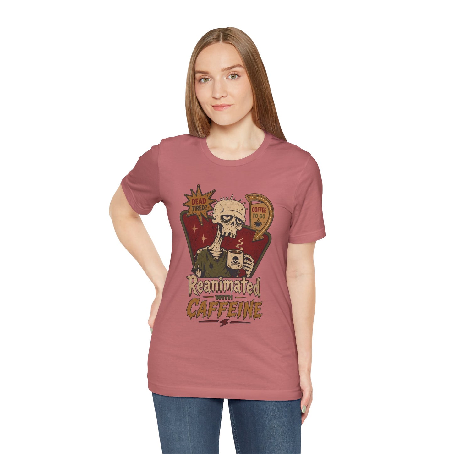 Diner Reanimated With Caffeine t-shirt