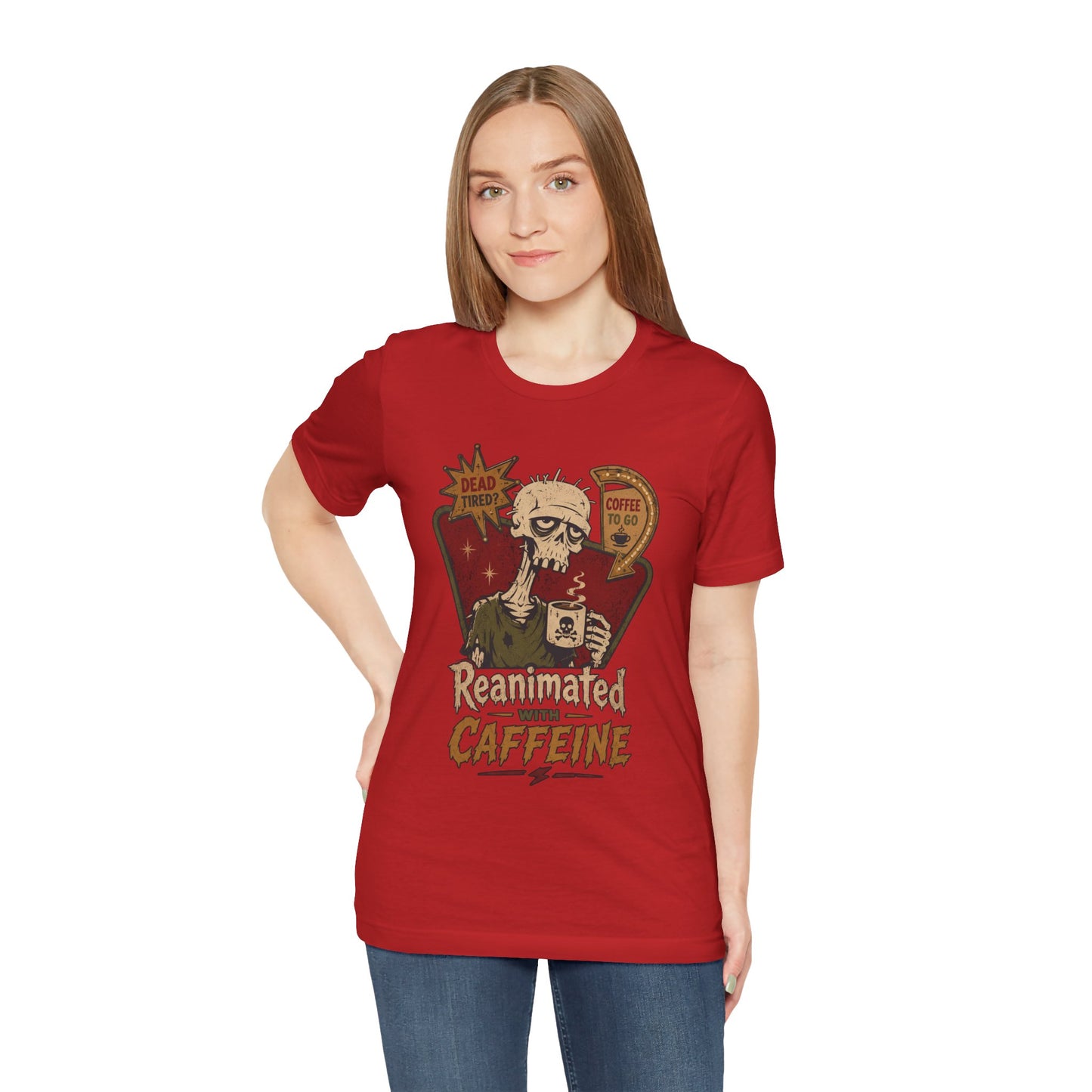 Diner Reanimated With Caffeine t-shirt
