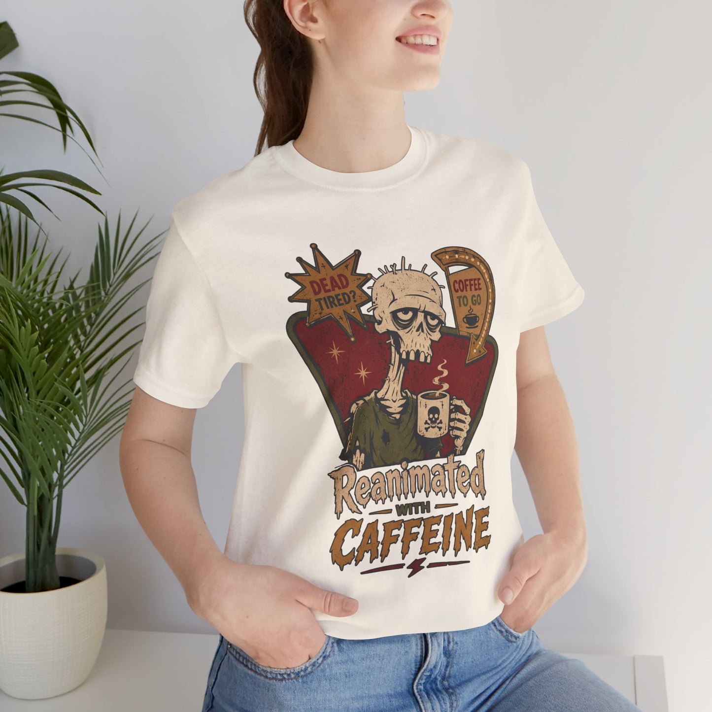 Diner Reanimated With Caffeine t-shirt