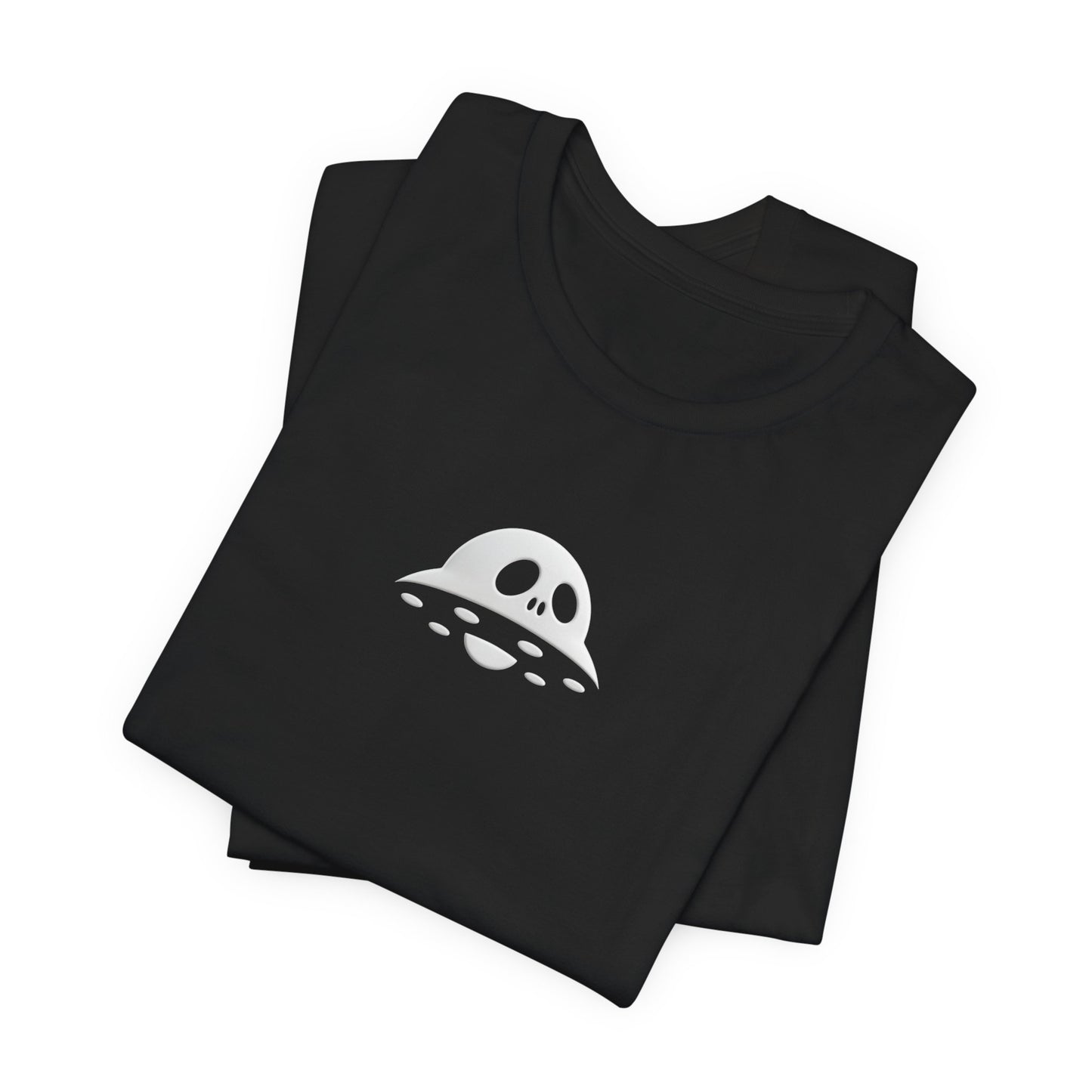 UFO Skull illustration Tee shirt