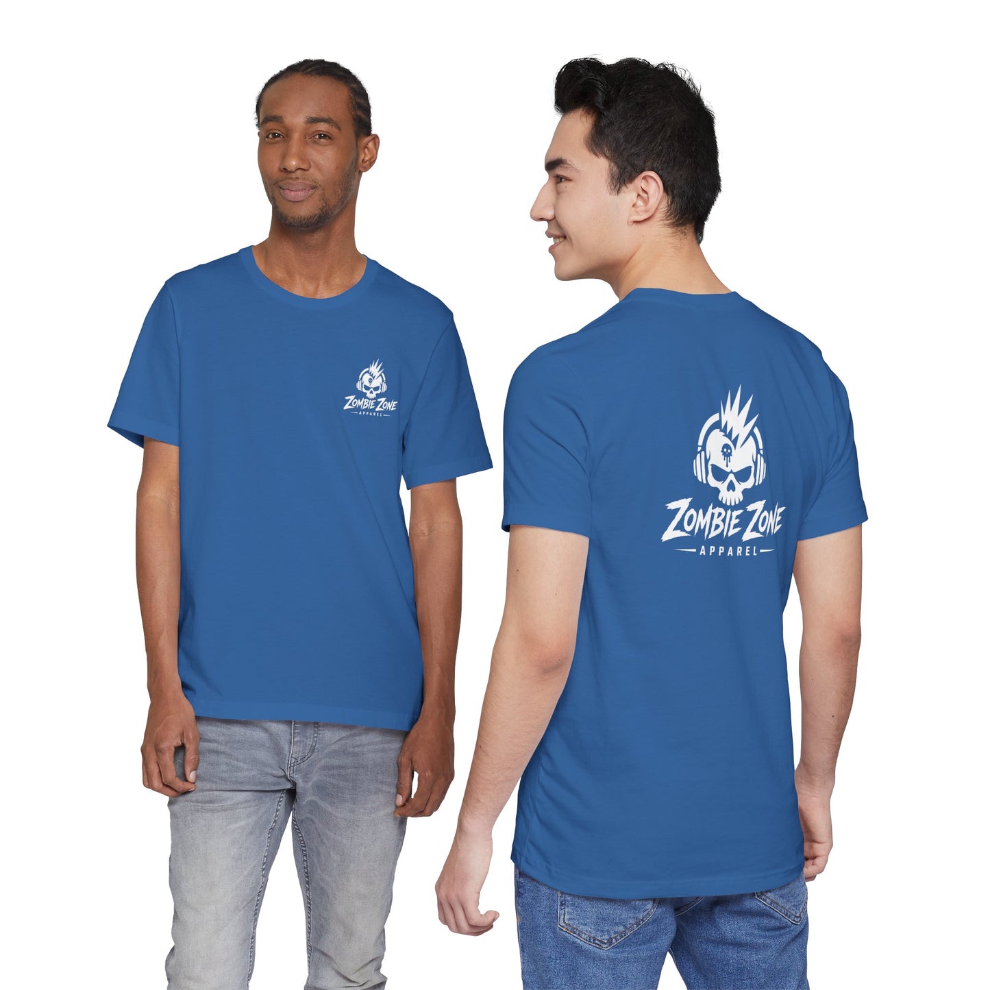 Zombie Zone Apparel Logo - Front & Back T-shirt