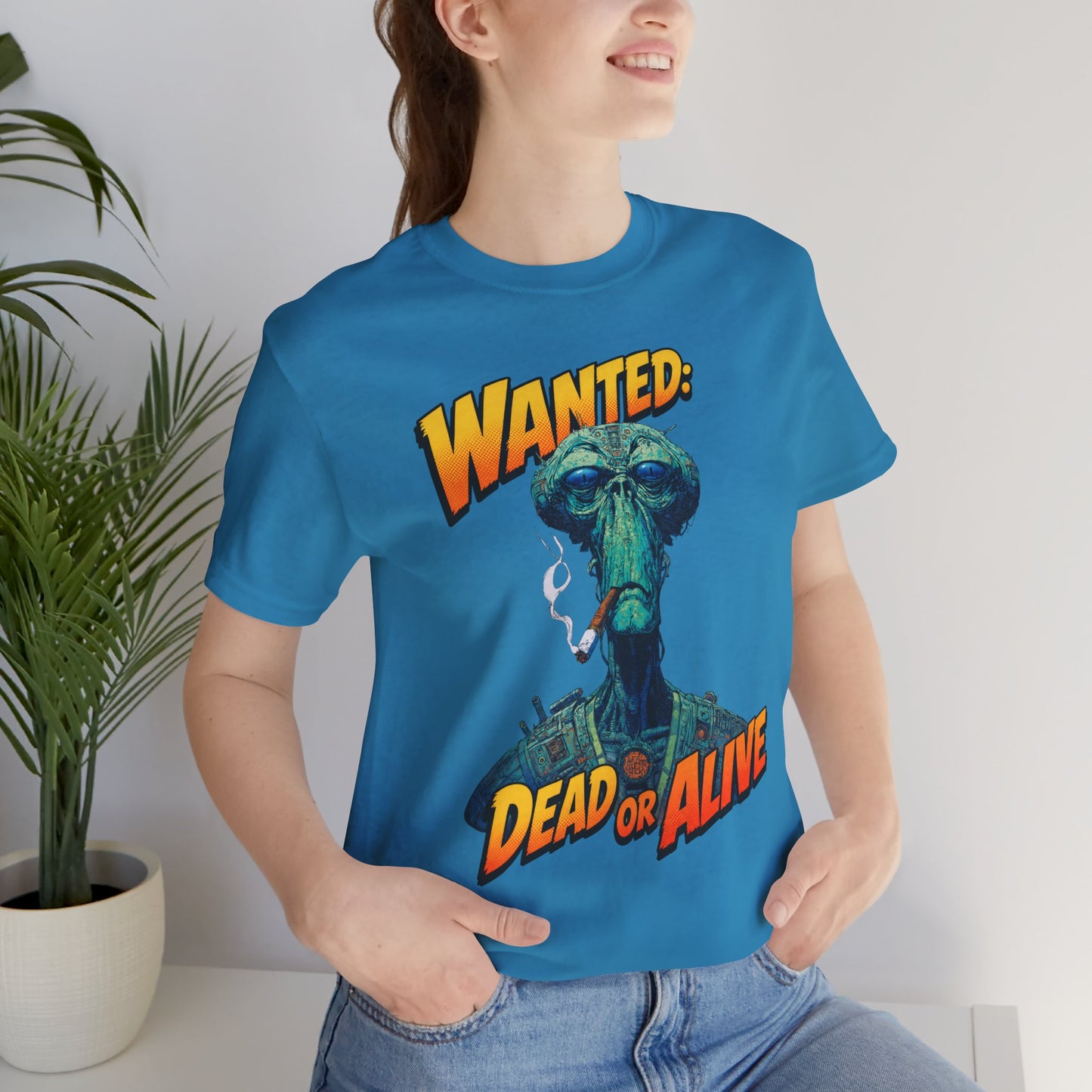Wanted Alien Tee Shirt