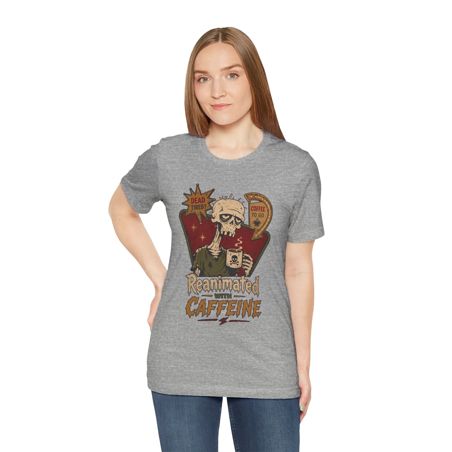 Diner Reanimated With Caffeine t-shirt