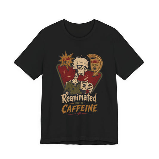 Diner Reanimated With Caffeine t-shirt