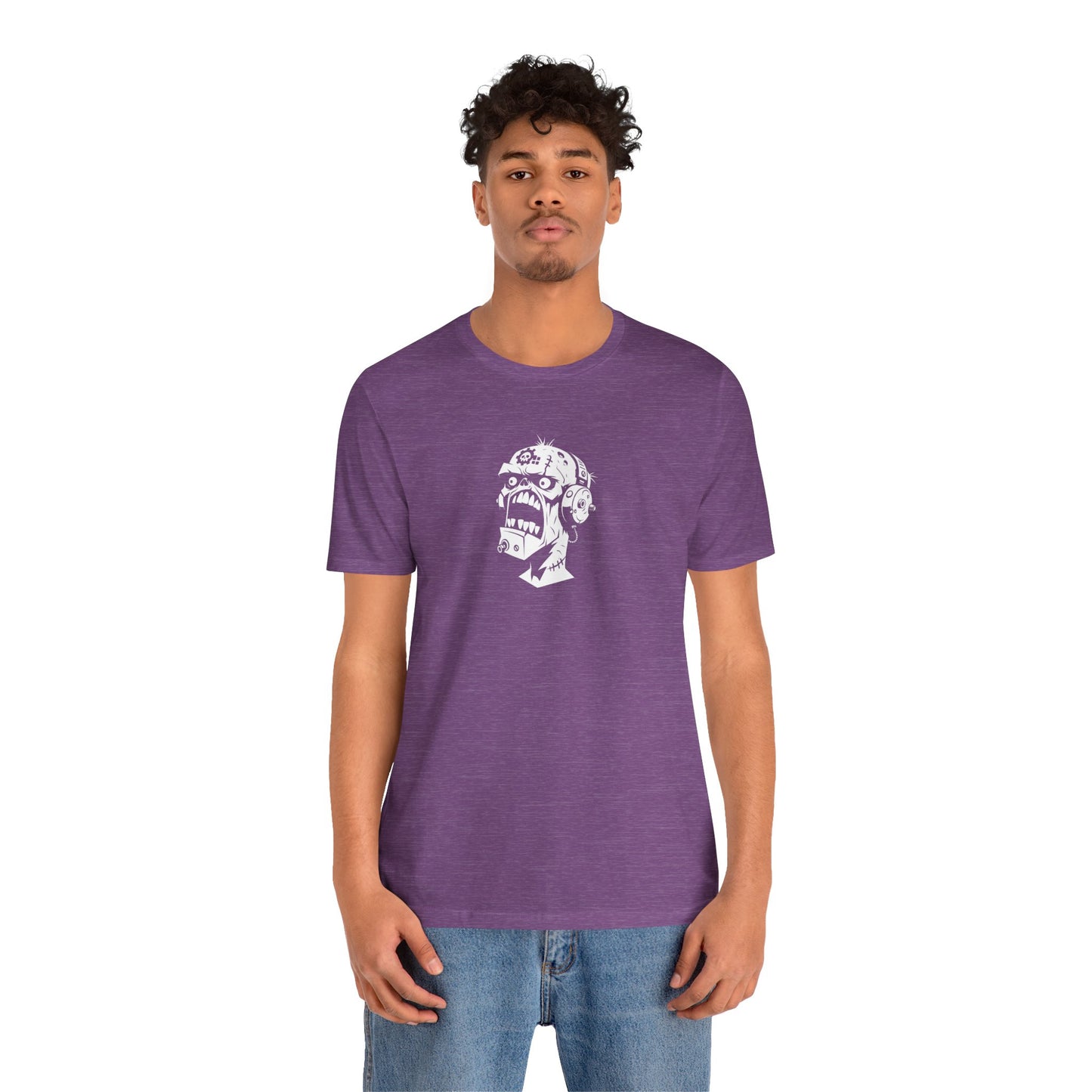 Zombie Head Illustration T-Shirt