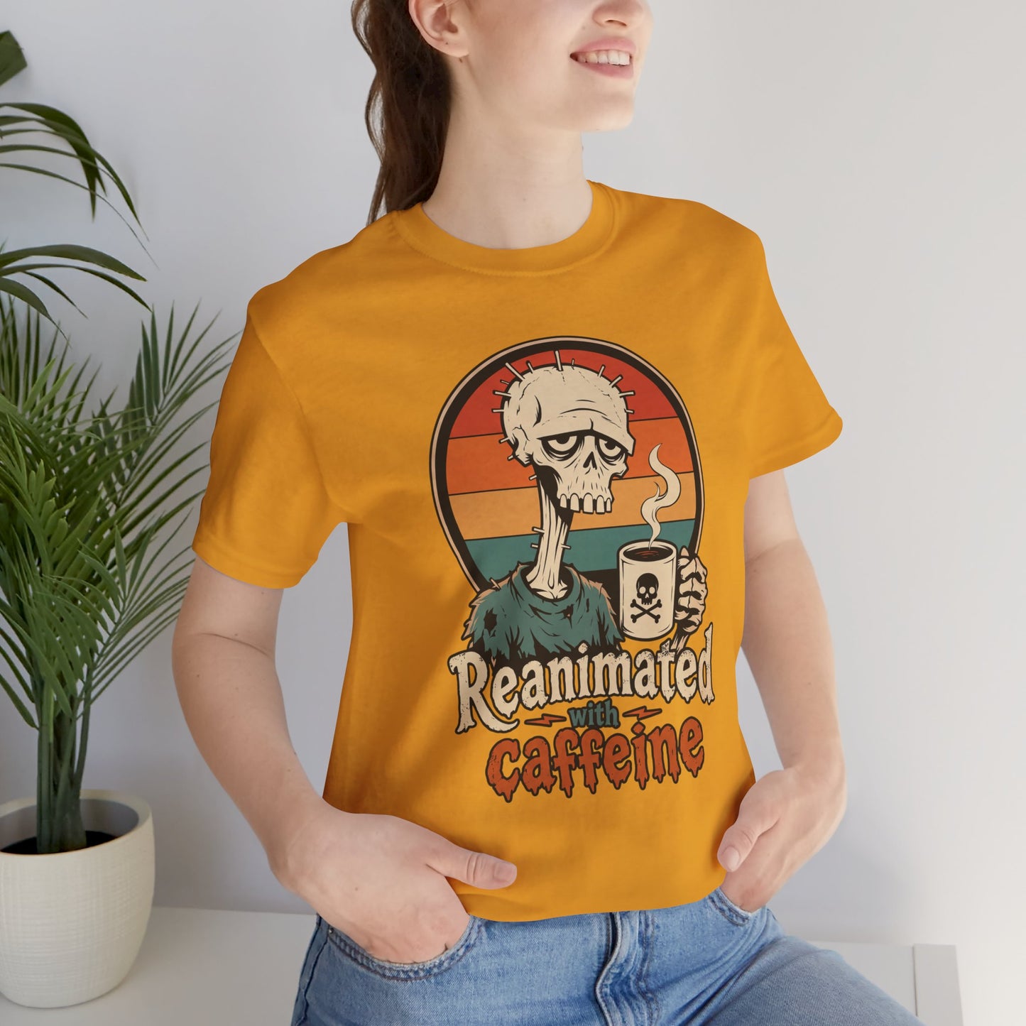 Retro Reanimated With Caffeine Zombie
