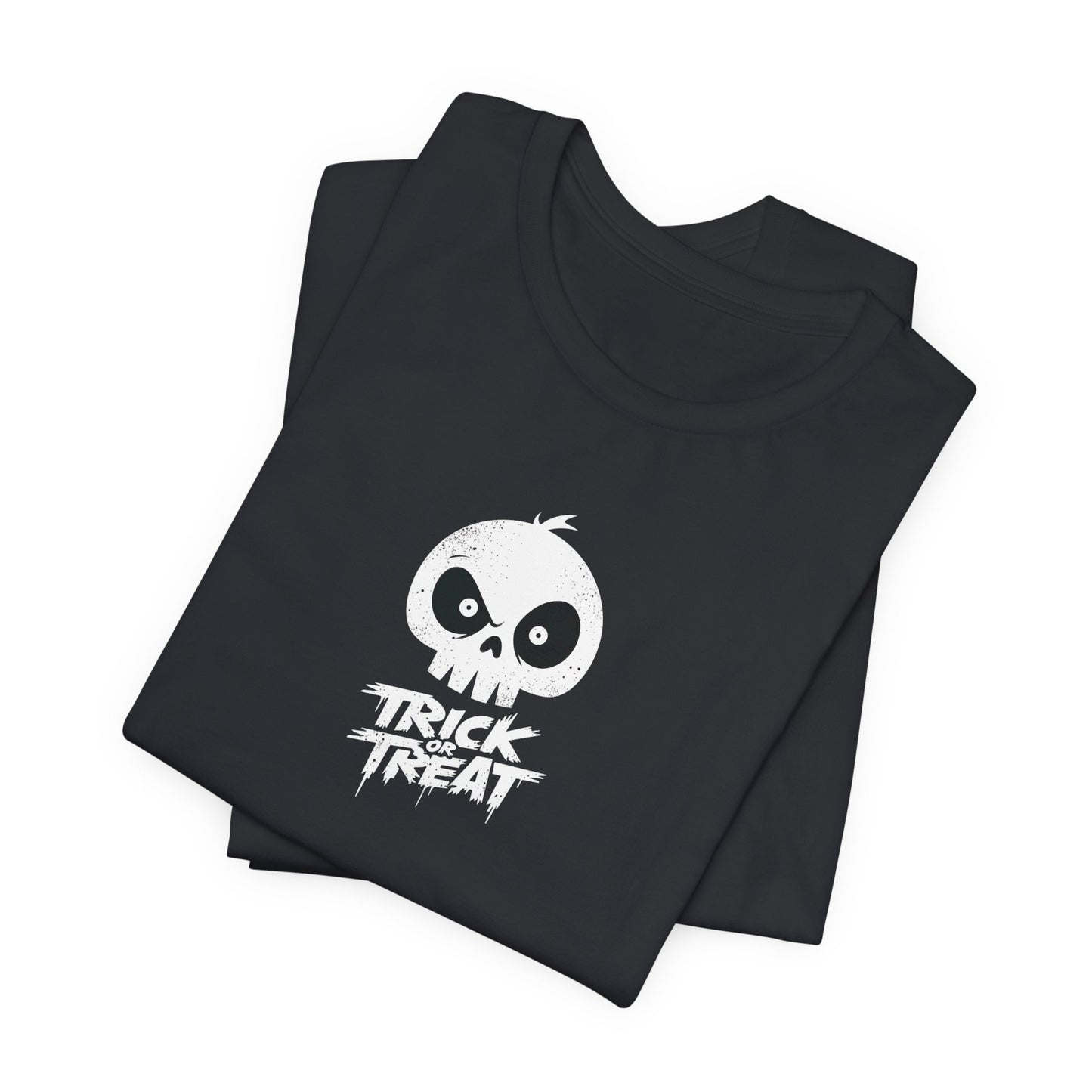 Skull Pumpkin Trick or Treat Tee | Halloween Shirt