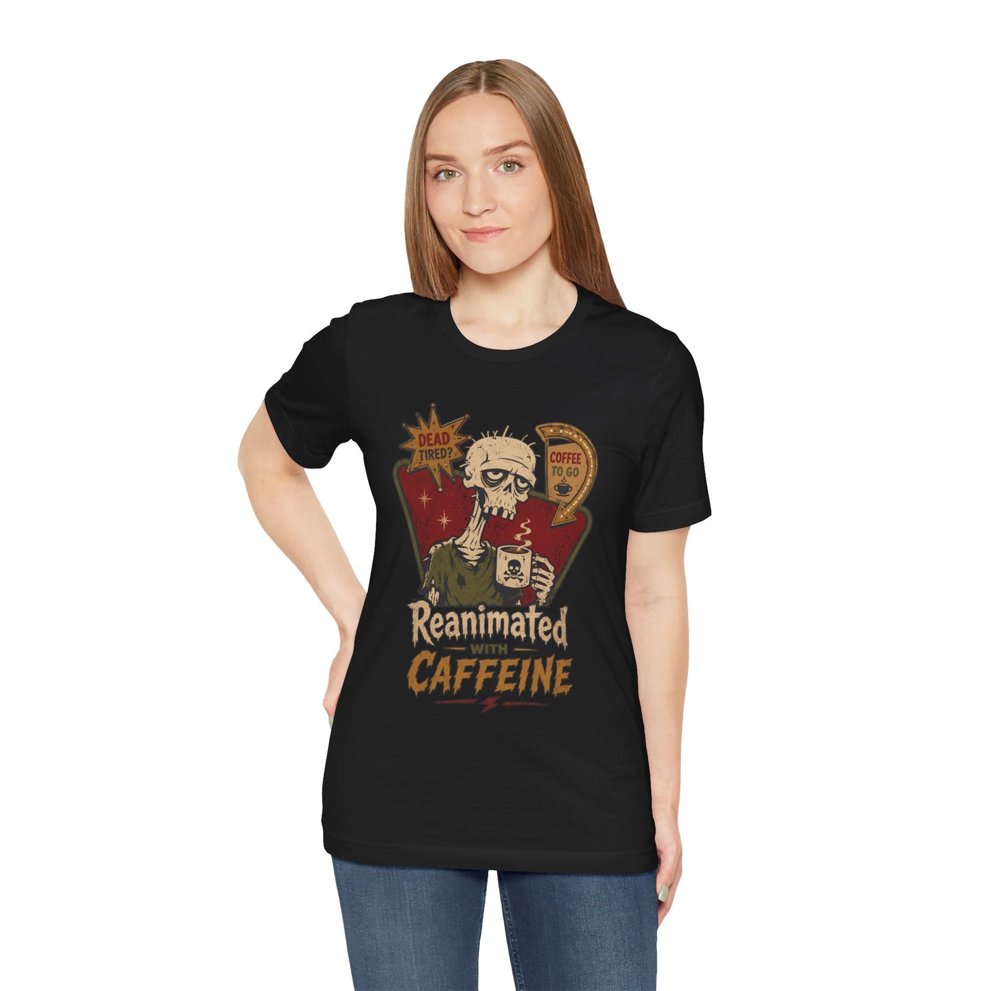 Diner Reanimated With Caffeine t-shirt