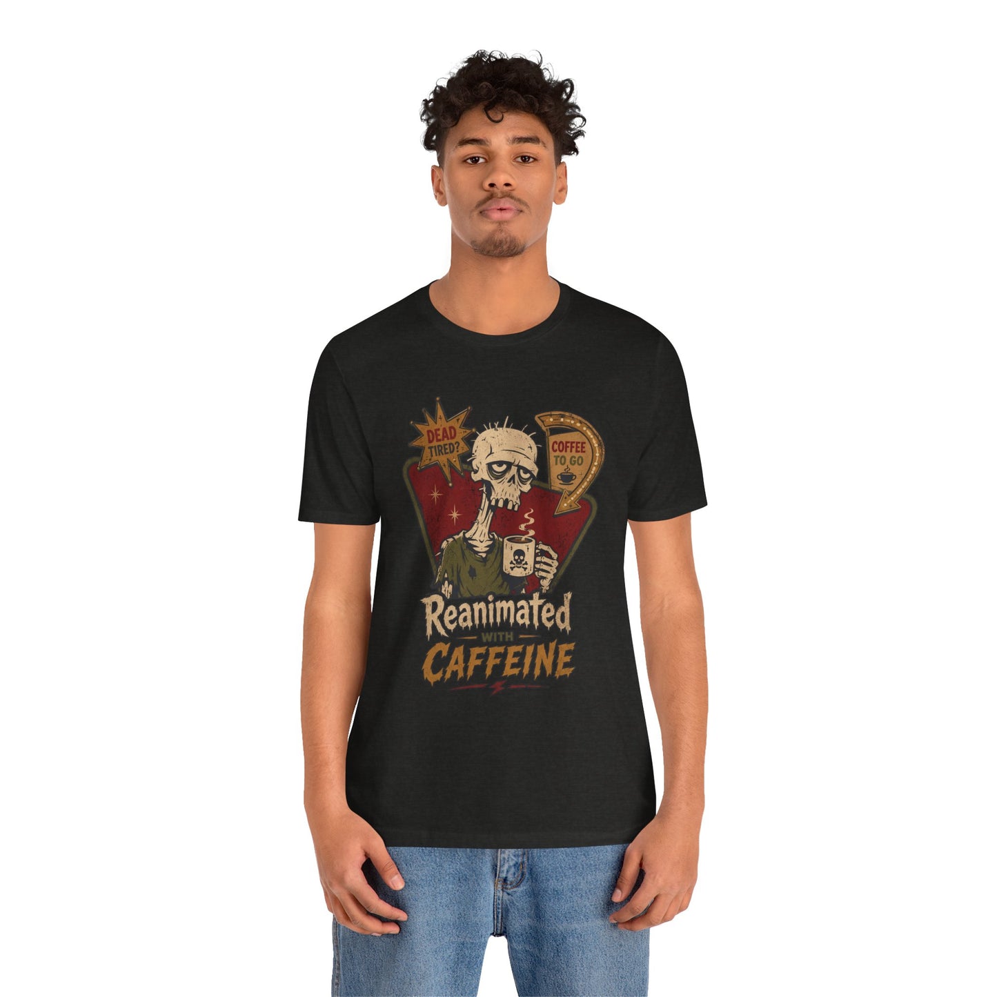 Diner Reanimated With Caffeine t-shirt