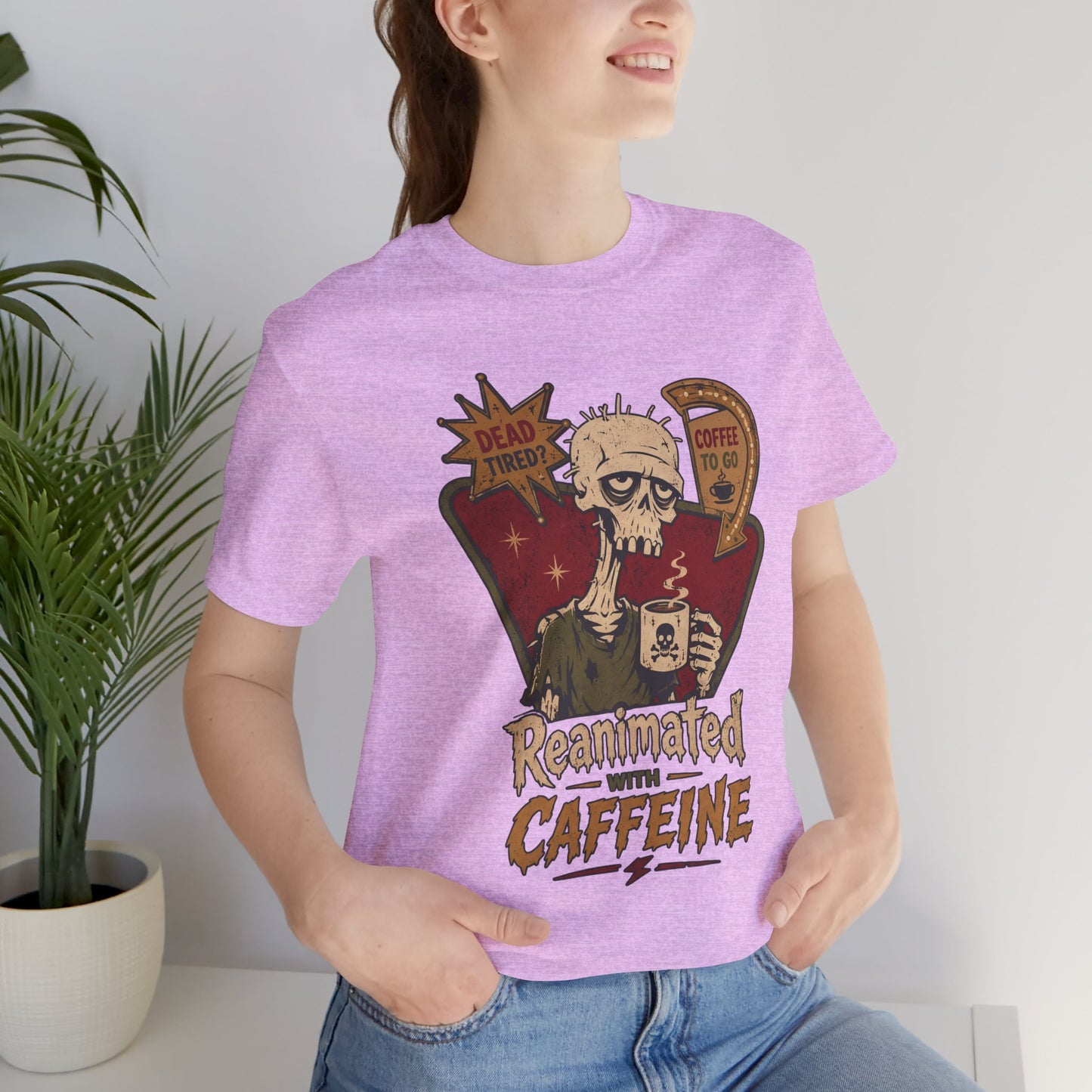 Diner Reanimated With Caffeine t-shirt