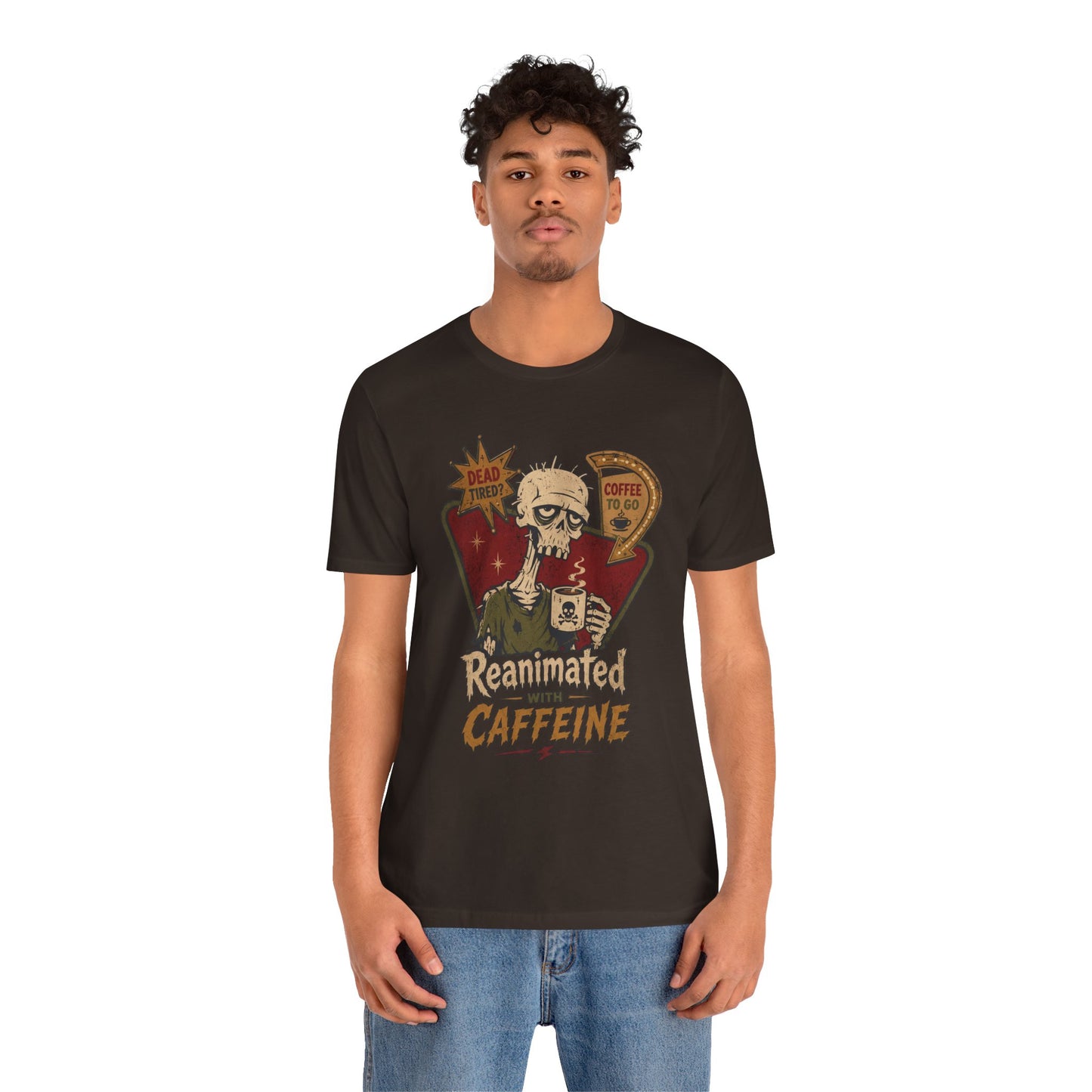 Diner Reanimated With Caffeine t-shirt