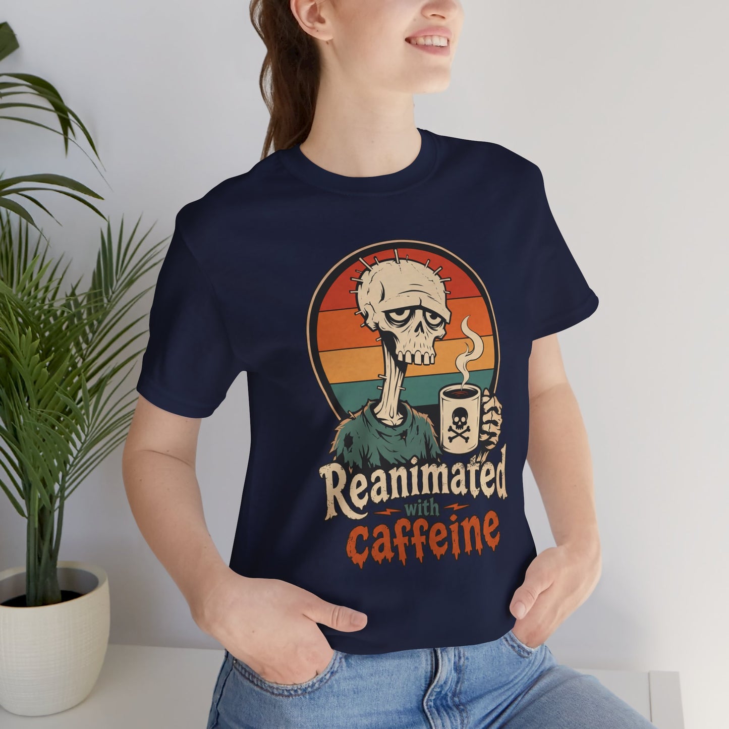 Retro Reanimated With Caffeine Zombie