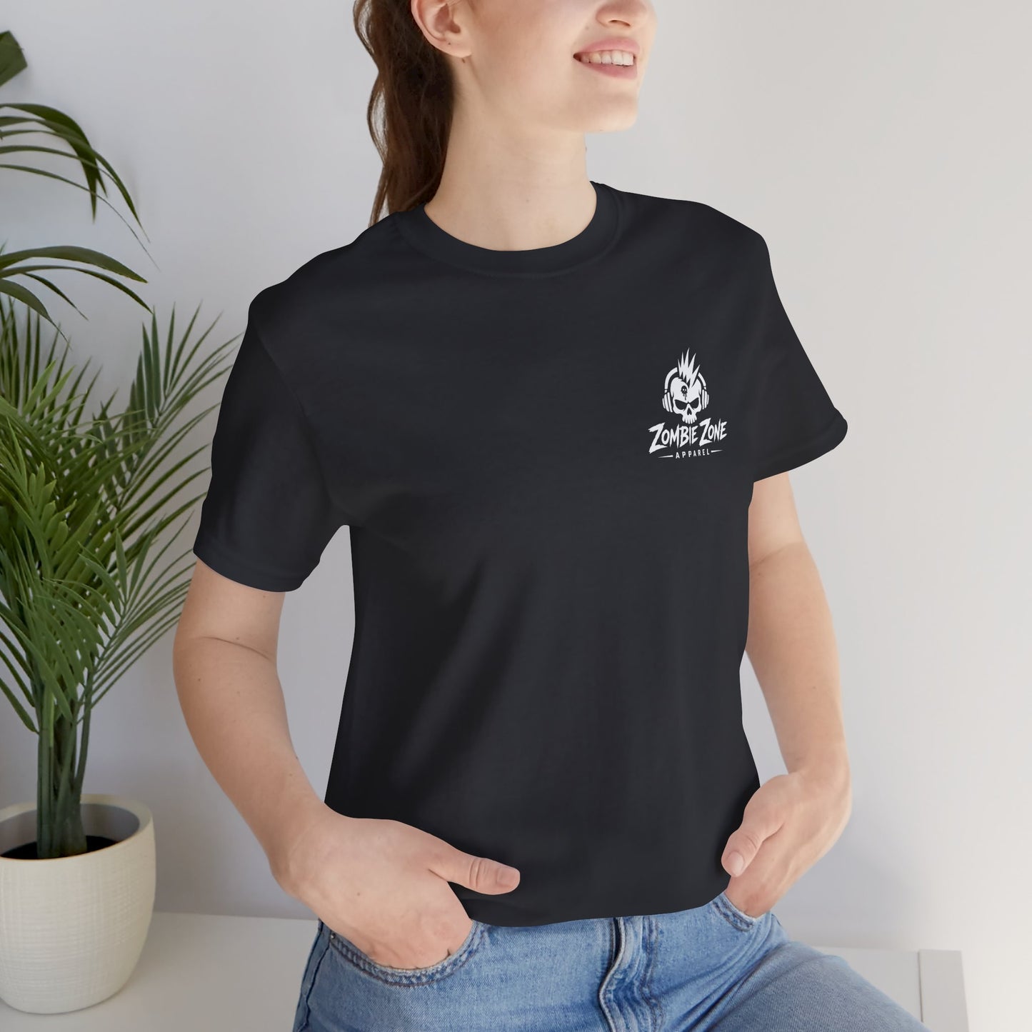 Zombie Zone Apparel Logo - Front & Back T-shirt