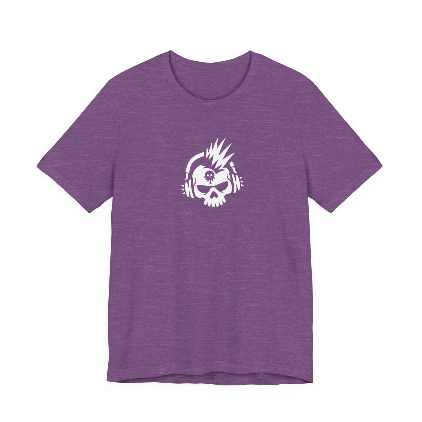 Punk Skull with Headphones Tee Shirt