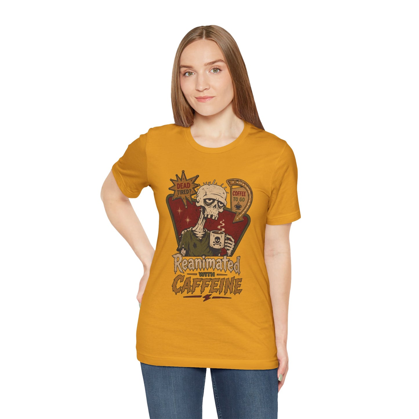 Diner Reanimated With Caffeine t-shirt