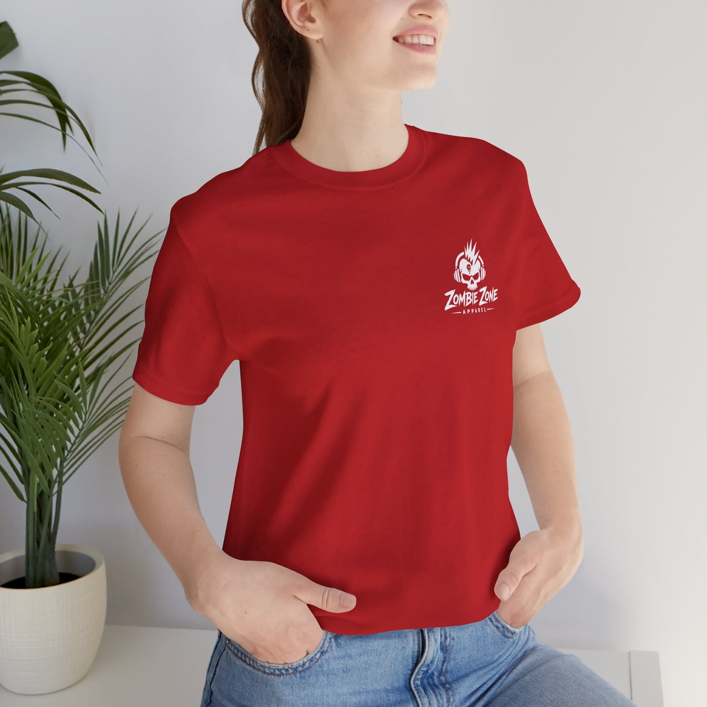 Zombie Zone Apparel Logo - Front & Back T-shirt