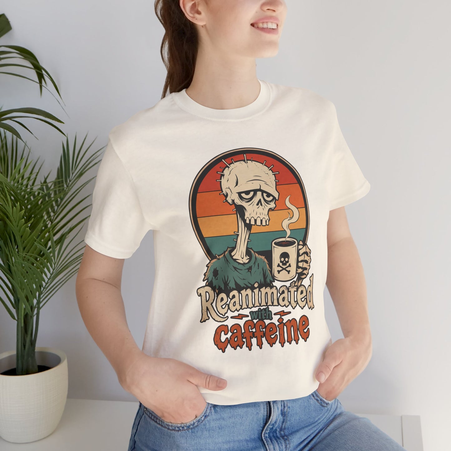 Retro Reanimated With Caffeine Zombie