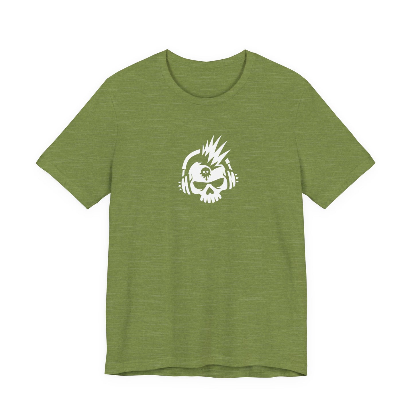 Punk Skull with Headphones Tee Shirt