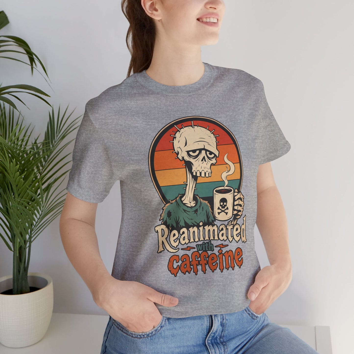 Retro Reanimated With Caffeine Zombie