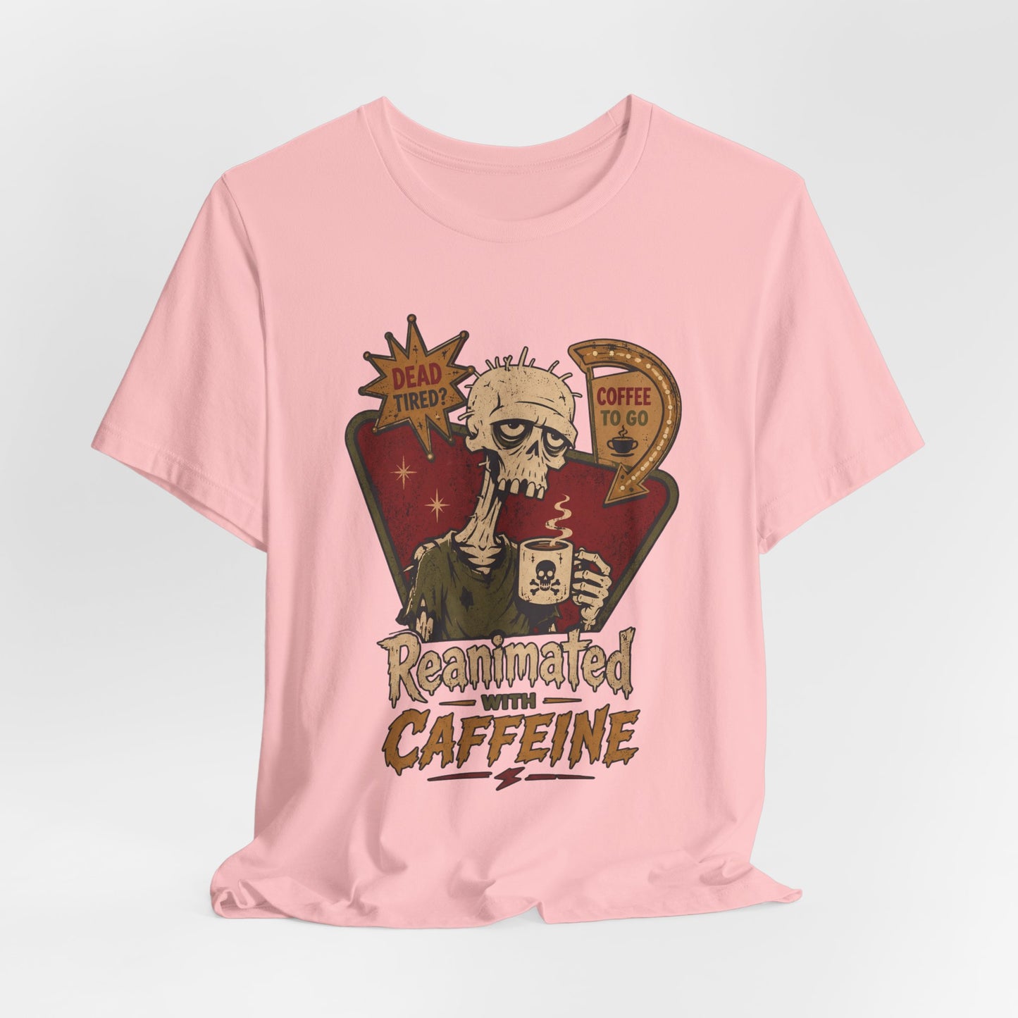 Diner Reanimated With Caffeine t-shirt