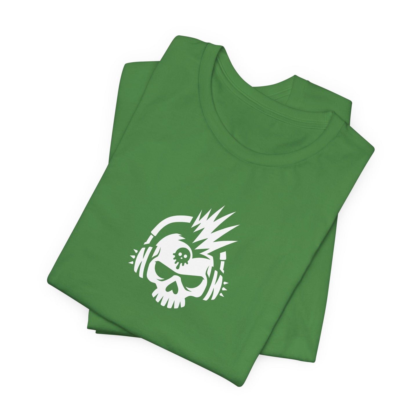 Punk Skull with Headphones Tee Shirt