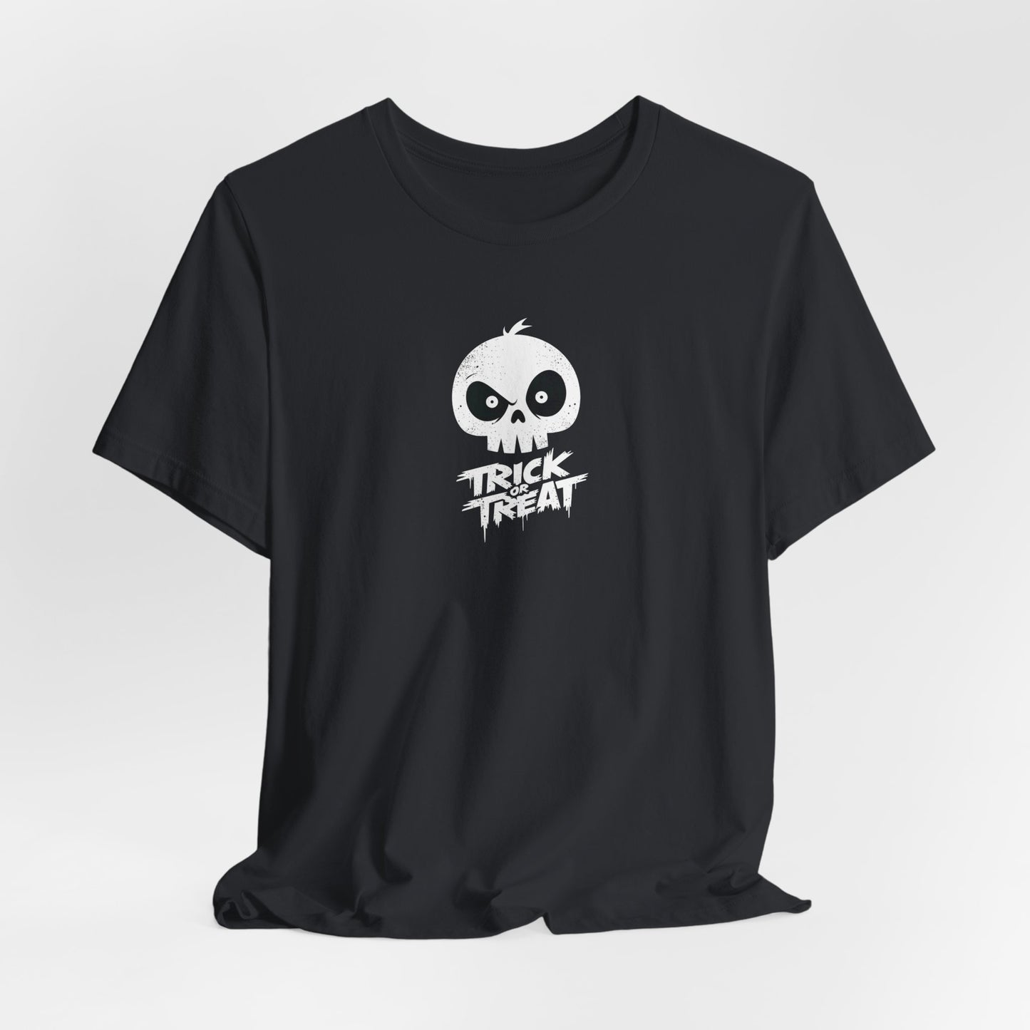 Skull Pumpkin Trick or Treat Tee | Halloween Shirt